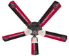 SOUTH CAROLINA CEILING FAN - 52'' GARNET/BLACK - USCFAN100-52