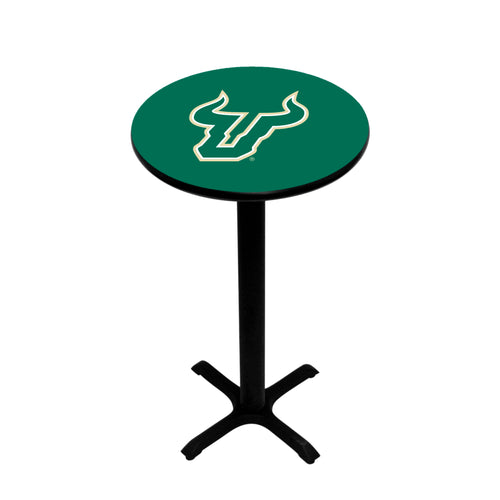 SOUTH FLORIDA PEDESTAL PUB TABLE GREEN - USFPTB111