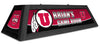 UTAH 42'' SPIRIT GAME TABLE LAMP - CUSTOM RED - UTABSL421C