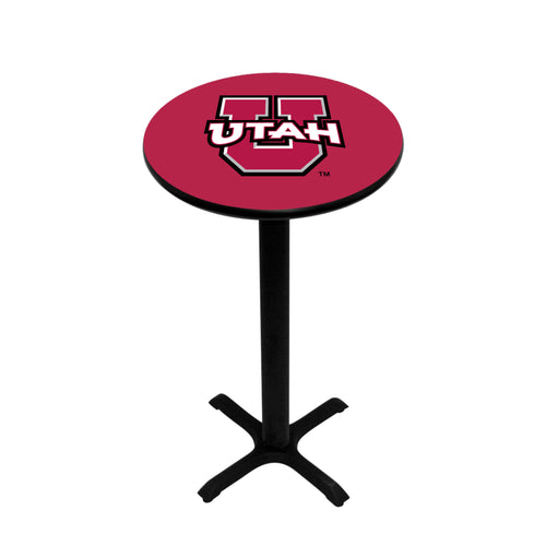 UTAH PEDESTAL PUB TABLE RED - UTAPTB401