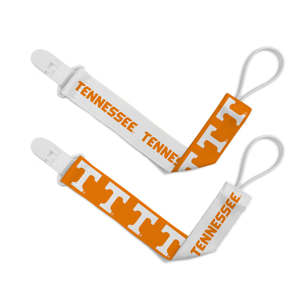 Tennessee Volunteers Pacifier Clips 2 Pack - Masterpieces Puzzle Company