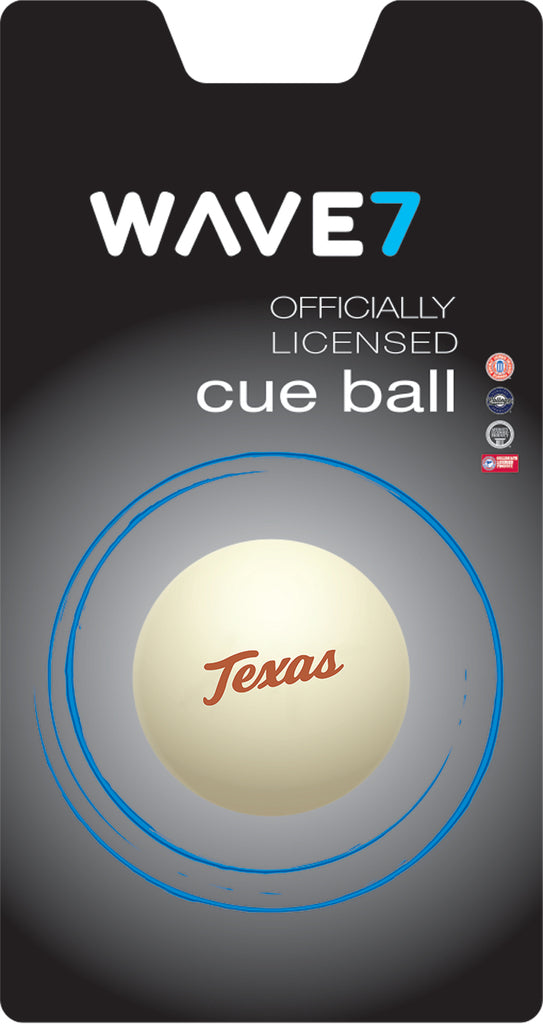 TEXAS CUE BALL WHITE - UTXBBC500X