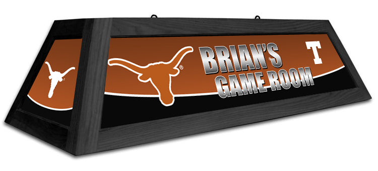 TEXAS 42'' SPIRIT GAME TABLE LAMP - CUSTOM BURNT ORANGE - UTXBSL422C