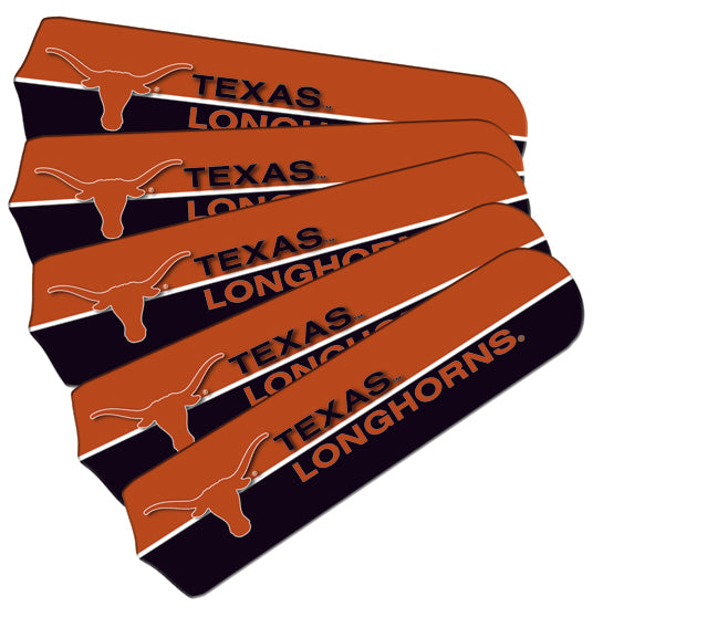 TEXAS FAN BLADE SET - 52'' BURNT ORANGE/BLACK - UTXFBL100-52