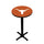 TEXAS PEDESTAL PUB TABLE BURNT ORANGE - UTXPTB232