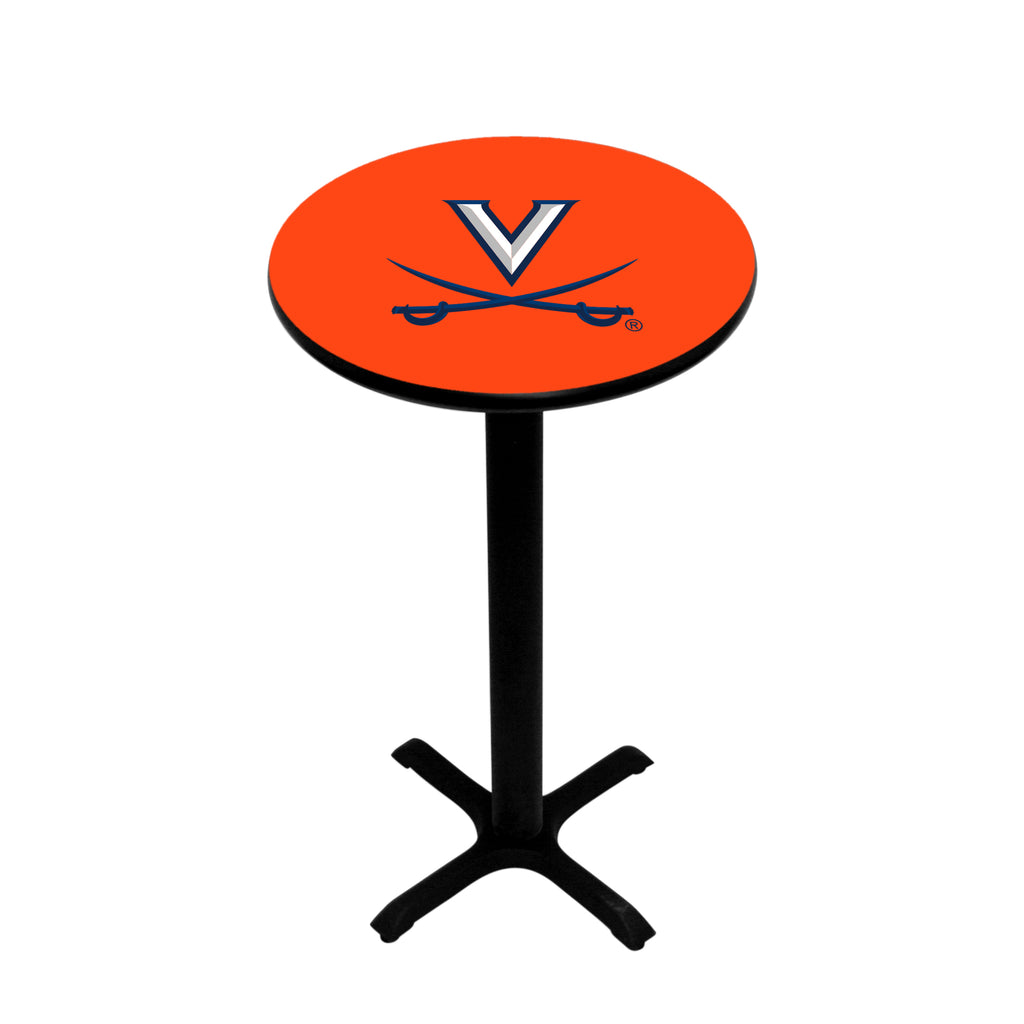 VIRGINIA PEDESTAL PUB TABLE ORANGE - UVAPTB312N
