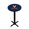 VIRGINIA PEDESTAL PUB TABLE BLUE - UVAPTB321N