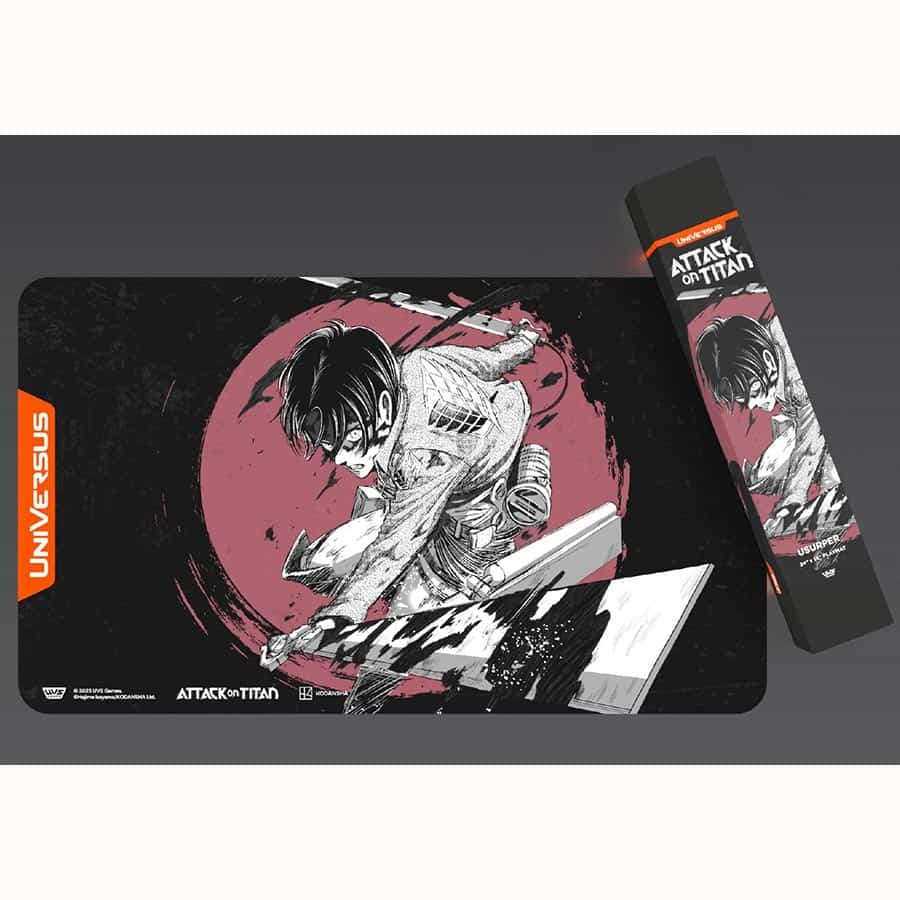 Uvs Games -  Universus Ccg: Attack On Titan: Apocalypse: Usurper Playmat Pre-Order