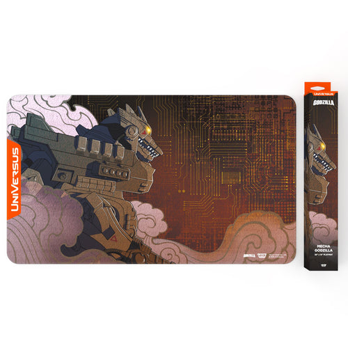 Uvs Games -  Universus Ccg: Godzilla: Reign Of Kaiju: Mecha Godzilla Kiryu Playmat Pre-Order