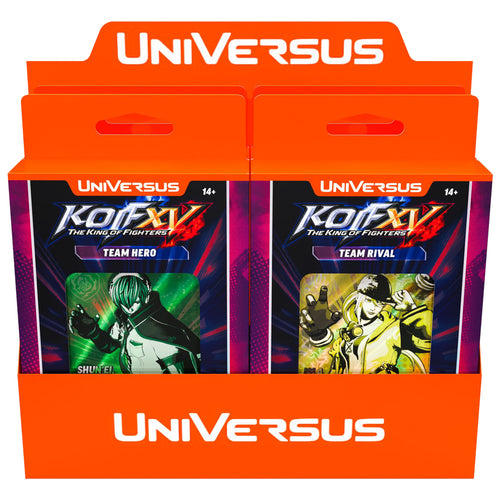 Uvs Games -  Universus Ccg: Challenger Series: The King Of Fighters Xv (4Ct Display) Pre-Order