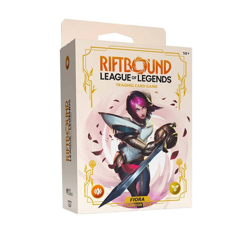Uvs Games -  Riftbound Tcg: League Of Legends: Set 2 Spiritforged Champion Deck: Fiora (4Ct Display) Pre-Order