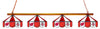 WISCONSIN 4-LIGHT GAME TABLE LIGHT - UWI-480GL