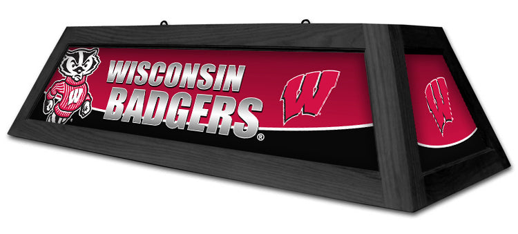 WISCONSIN 42'' SPIRIT GAME TABLE LAMP - STOCK RED - UWIBSL421