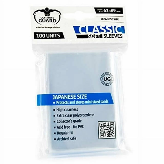 Ultimate Guard - 100 Mini Classic Soft Sleeves