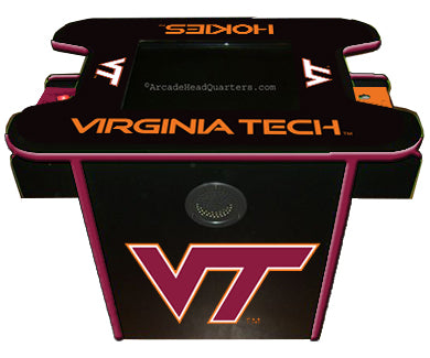VIRGINIA TECH ARCADE CONSOLE TABLE GAME BLACK - VATAGC100