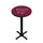 VIRGINIA TECH PEDESTAL PUB TABLE MAROON - VATPTB101