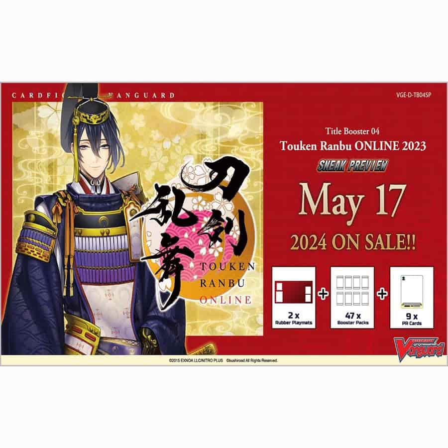 Bushiroad Se-Asia Pte Ltd -  Cardfight!! Vanguard Overdress: Sneak Preview Kit: Touken Ranbu Online 2023 Pre-Order
