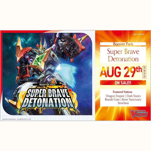 Bushiroad Se-Asia Pte Ltd -  Cardfight!! Vanguard Divinez: Booster: Bt9 Super Brave Detonation (16Ct)