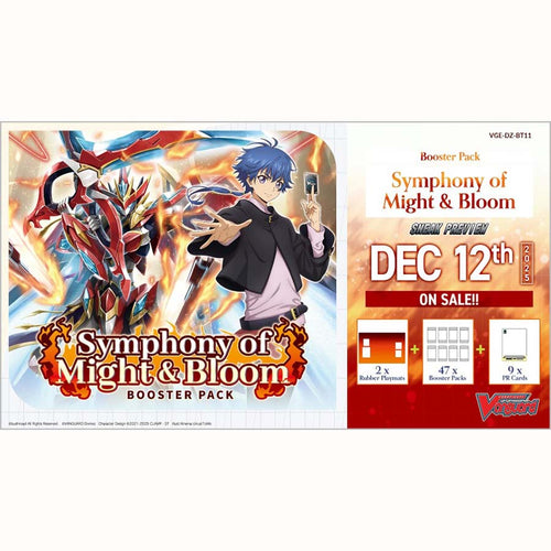 Bushiroad Se-Asia Pte Ltd -  Cardfight!! Vanguard Divinez: Sneak Preview Kit: Bt11 Symphony Of Might And Bloom Pre-Order