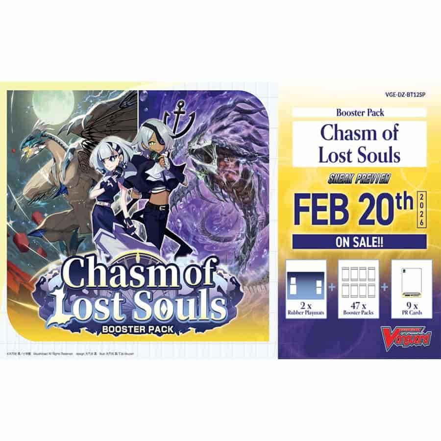 Bushiroad Se-Asia Pte Ltd -  Cardfight!! Vanguard Divinez: Sneak Preview Kit: Bt12 Chasm Of Lost Souls Pre-Order