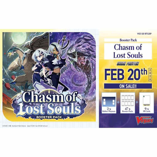 Bushiroad Se-Asia Pte Ltd -  Cardfight!! Vanguard Divinez: Sneak Preview Kit: Bt12 Chasm Of Lost Souls Pre-Order
