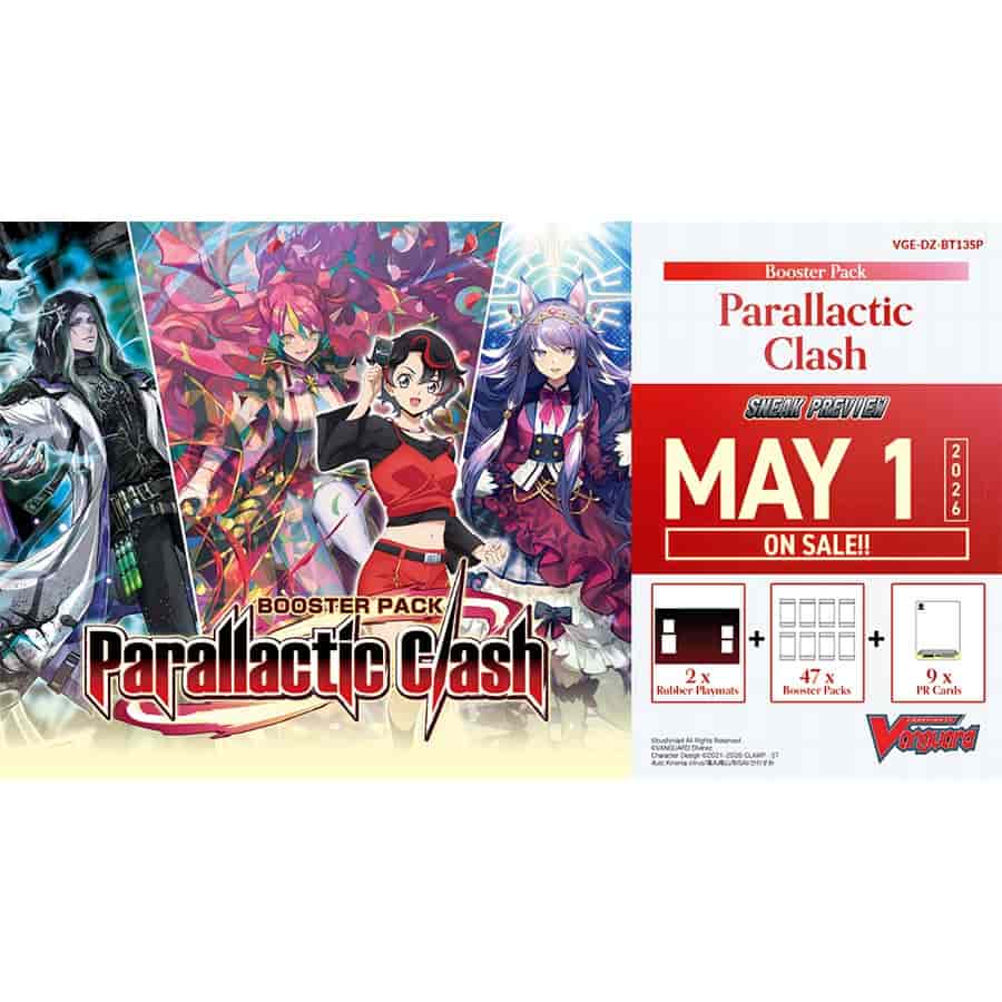 Bushiroad Se-Asia Pte Ltd -  Cardfight!! Vanguard Divinez: Sneak Preview Kit: Bt13 Parallactic Clash