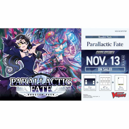 Bushiroad Se-Asia Pte Ltd -  Cardfight!! Vanguard Divinez: Sneak Preview Kit: Bt17 Parallactic Fate Pre-Order