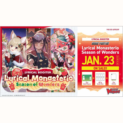 Bushiroad Se-Asia Pte Ltd -  Cardfight!! Vanguard Divinez: Sneak Preview Kit: Lbt2 Lyrical Monasterio: Season Of Wonders Sparkling Stars! Pre-Order