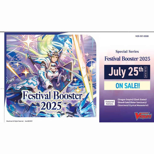 Bushiroad Se-Asia Pte Ltd -  Cardfight!! Vanguard Divinez: Special Series Festival Booster 2025 (10Ct)