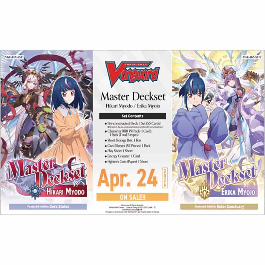Bushiroad Se-Asia Pte Ltd -  Cardfight!! Vanguard Divinez: Special Series: 11 Master Deckset: Hikari Myodo
