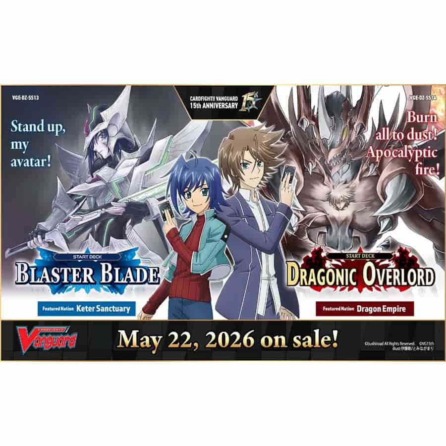 Bushiroad Se-Asia Pte Ltd -  Cardfight!! Vanguard Divinez: Special Series: Blaster Blade Start Deck (6Ct Display) Pre-Order