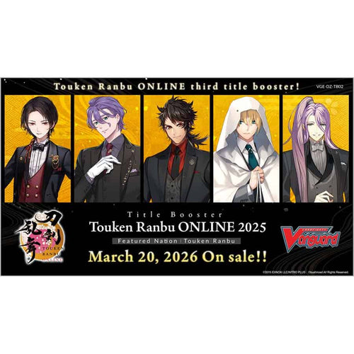 Bushiroad Se-Asia Pte Ltd -  Cardfight!! Vanguard Divinez: Title Booster: Touken Ranbu Online 2025 (12Ct) Pre-Order