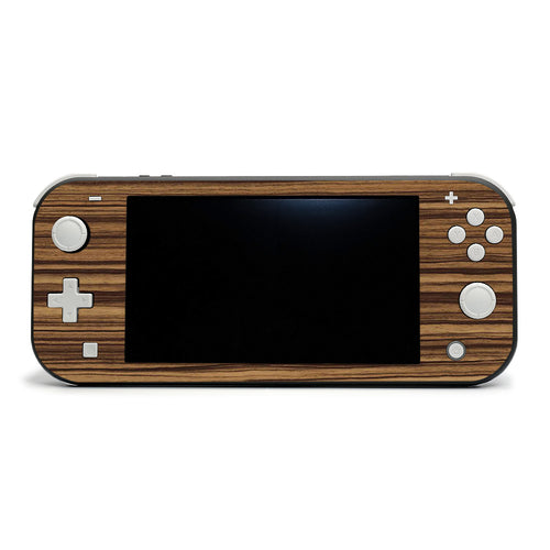 MightySkins NISWILIT-Dark Zebra Wood Skin for Nintendo Switch Lite  Dark Zebra Wood