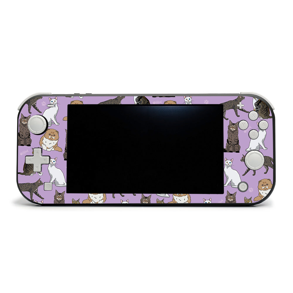 MightySkins NISWILIT-Cat Chaos Skin for Nintendo Switch Lite  Cat Chaos