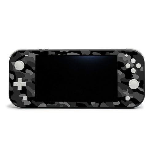 MightySkins NISWILIT-Black Camo Skin for Nintendo Switch Lite  Black Camo