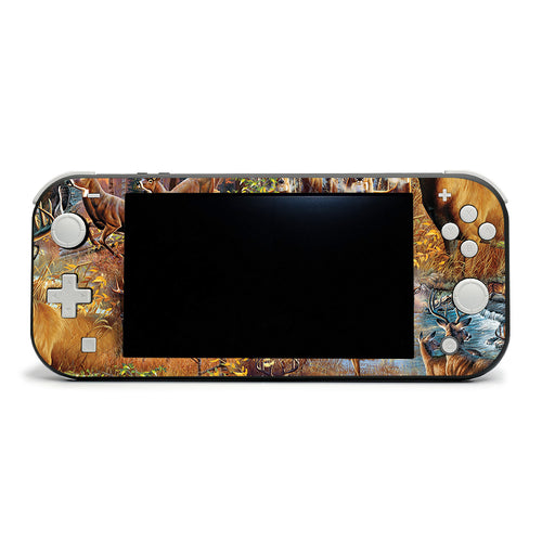 MightySkins NISWILIT-Deer Pattern Skin for Nintendo Switch Lite  Deer Pattern