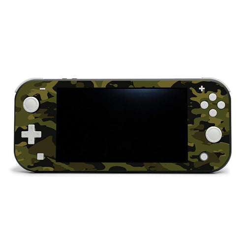 MightySkins NISWILIT-Green Camouflage Skin for Nintendo Switch Lite  Green Camouflage