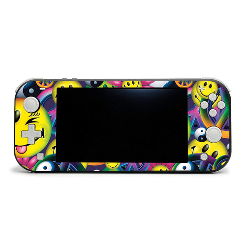 MightySkins NISWILIT-Peace Smile Skin for Nintendo Switch Lite  Peace Smile