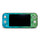 MightySkins NISWILIT-Blue Green Polygon Skin for Nintendo Switch Lite  Blue Green Polygon