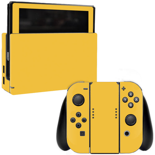 MightySkins NISWI-Solid Marigold Skin for Nintendo Switch  Solid Marigold