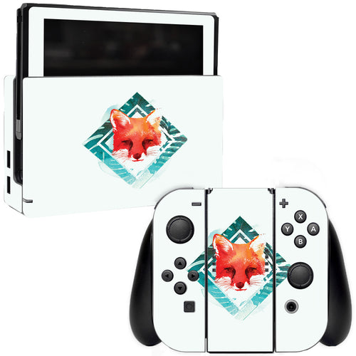 MightySkins NISWI-Tropical Fox Skin for Nintendo Switch  Tropical Fox