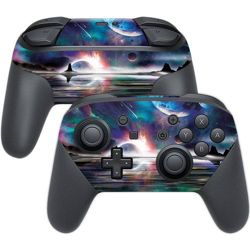 MightySkins NISWPCOI-Space Horizon Skin for Nintendo Switch Pro Controller  Space Horizon