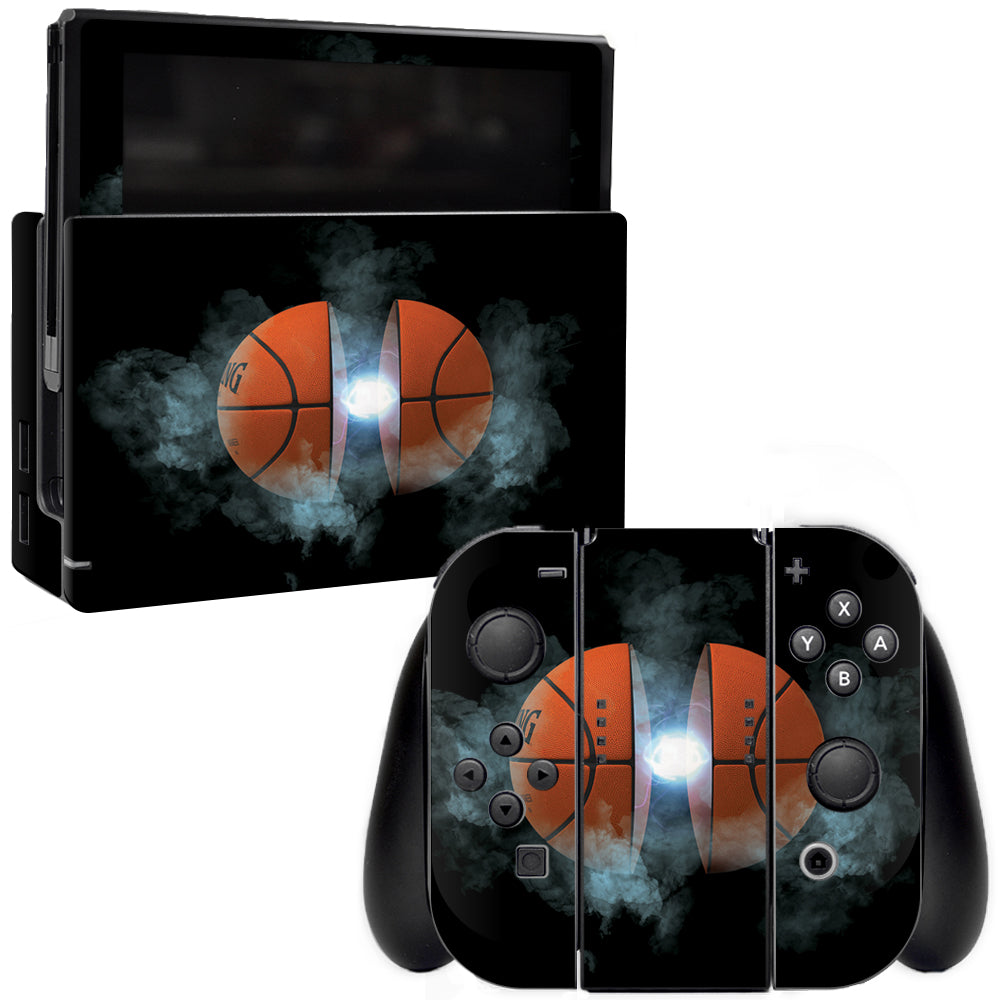 MightySkins NISWI-Basketball Orb Skin for Nintendo Switch  Basketball Orb