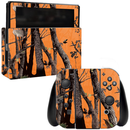 MightySkins NISWI-Orange Camo Skin for Nintendo Switch  Orange Camo
