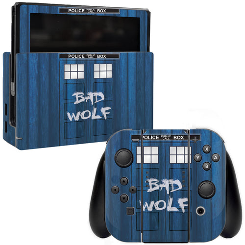 MightySkins NISWI-Time Lord Box Skin for Nintendo Switch  Time Lord Box