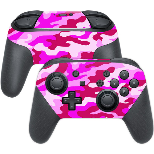MightySkins NISWPCOI-Pink Camo Skin for Nintendo Switch Pro Controller  Pink Camo