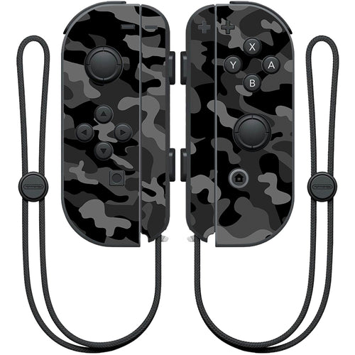 MightySkins NIJOYCO-Black Camo Skin for Nintendo Joy-Con Controller  Black Camo