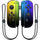 MightySkins NIJOYCO-Rainbow Streaks Skin for Nintendo Joy-Con Controller  Rainbow Streaks