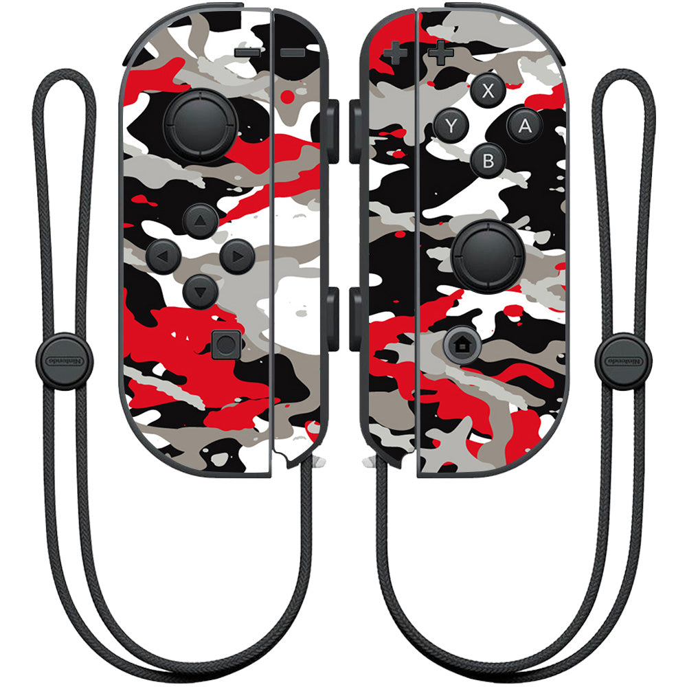 MightySkins NIJOYCO-Red Camo Skin for Nintendo Joy-Con Controller  Red Camo