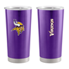 Minnesota Vikings Travel Tumbler 20oz Stainless Steel - Logo Brands